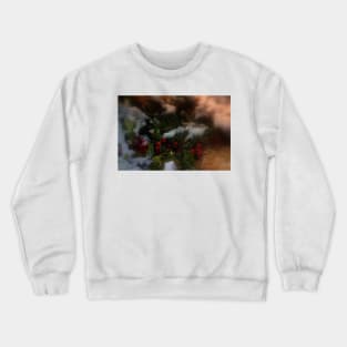 Snowy Christmas holly Crewneck Sweatshirt